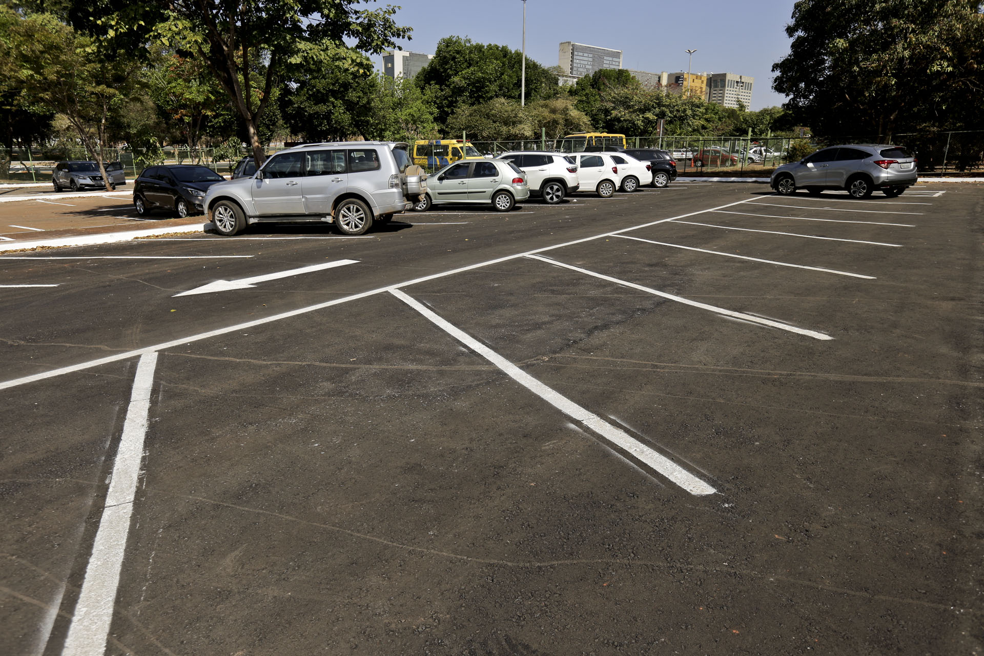 Estacionamento interno do Hran ganha 141 vagas