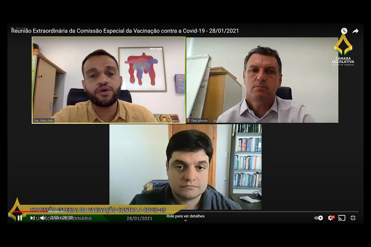 Comissão Especial da Vacina debate resultado de diligências