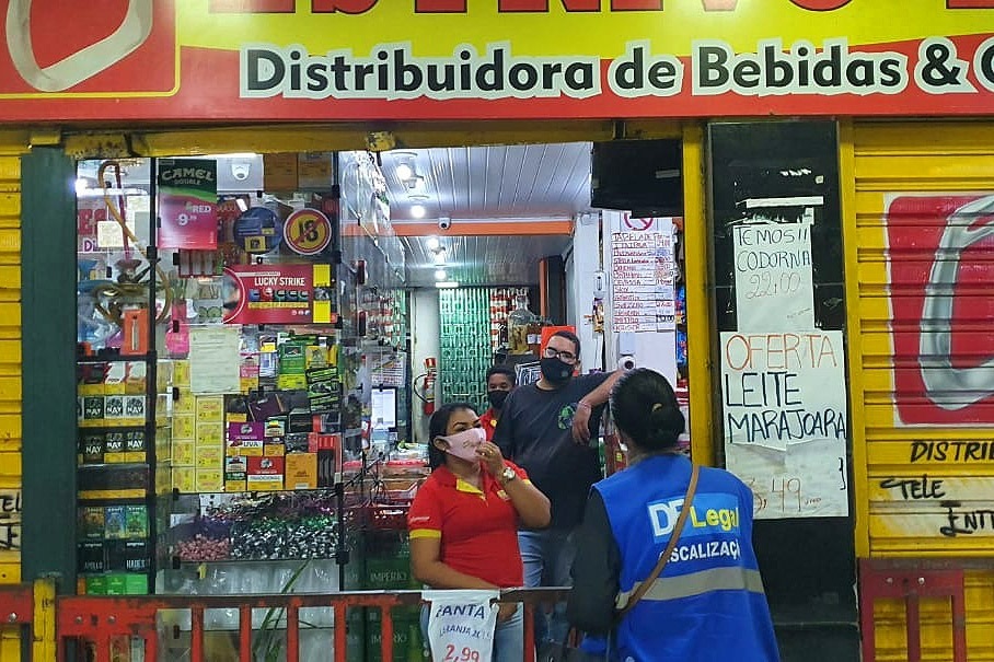 Mais de 1,3 mil vistorias no primeiro dia de restrições