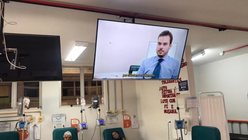 Vídeo leva conforto e informação a pacientes com câncer