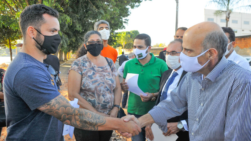 Calçadas do Lago Veredinha serão recuperadas