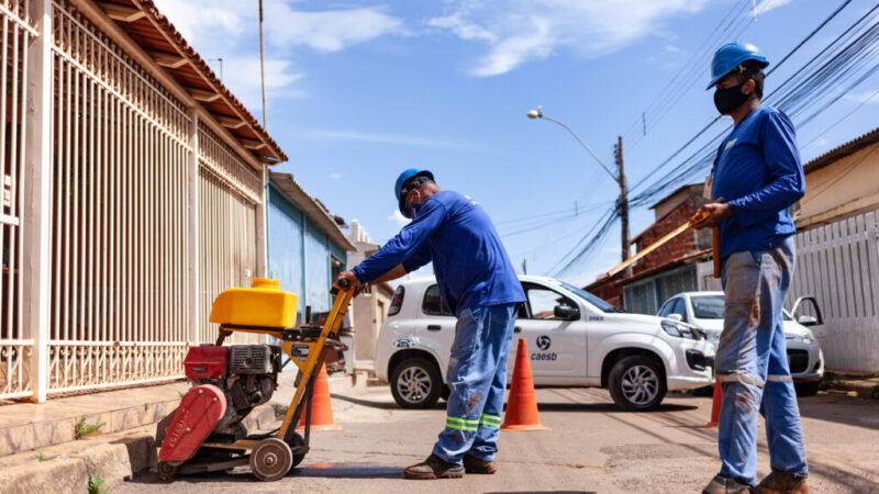 Obras avançam para evitar perda de água potável