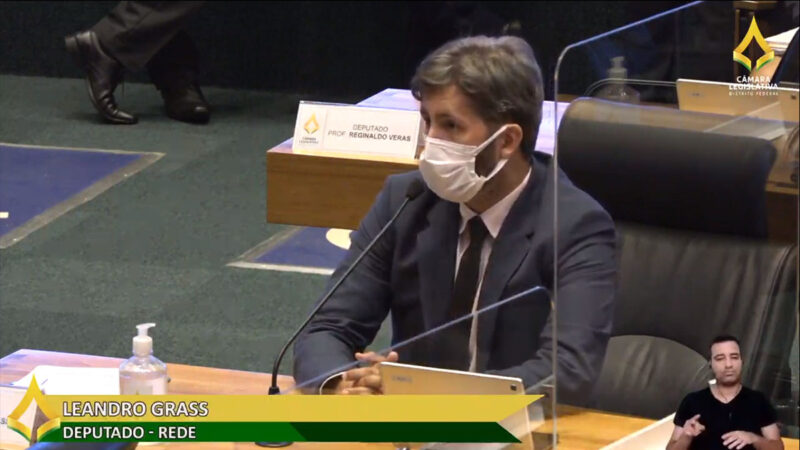 Leandro Grass defende abertura de CPI para investigar o Iges-DF