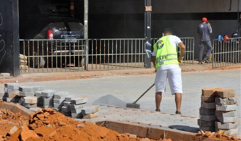 Mais de 1,5 mil reeducandos do DF estão trabalhando