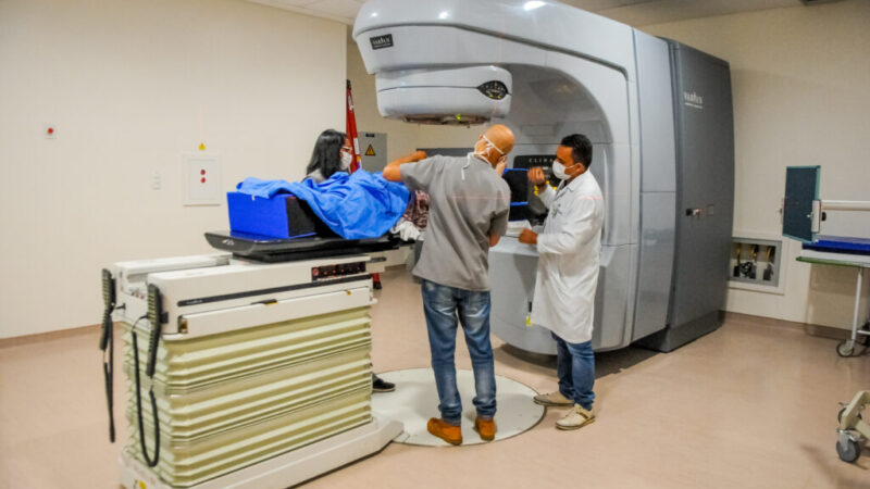 GDF zera fila nos centros de radioterapia
