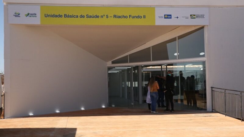 GDF quer transformar UBS do Riacho Fundo II em unidade modelo