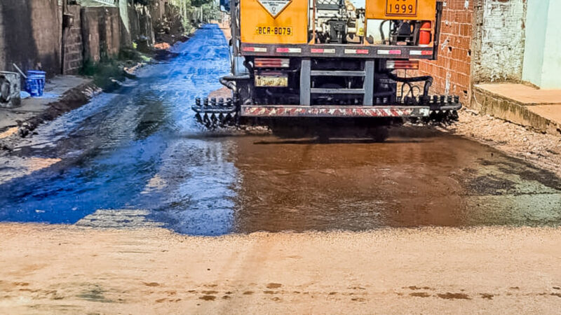 Segurança e conforto com a chegada do asfalto ao Incra 9
