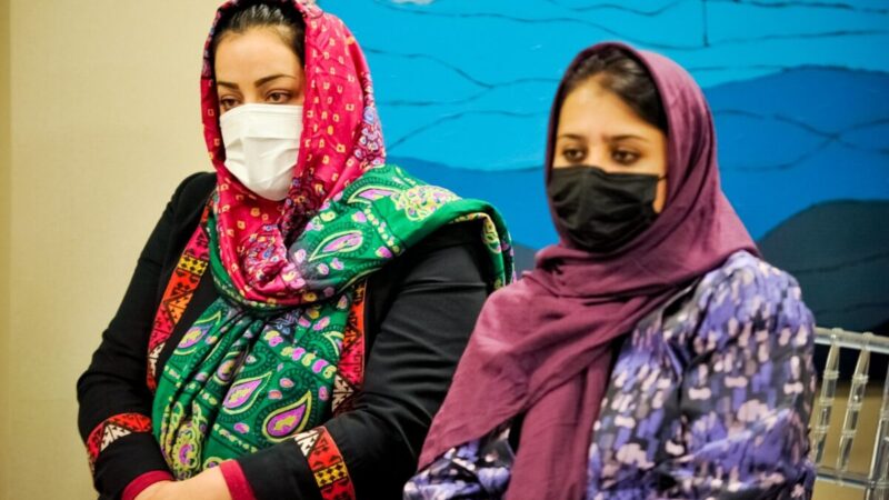 GDF abriga juízas refugiadas do Afeganistão