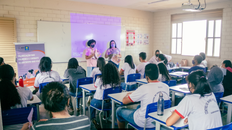 Cultura machista é desconstruída nas escolas públicas do DF