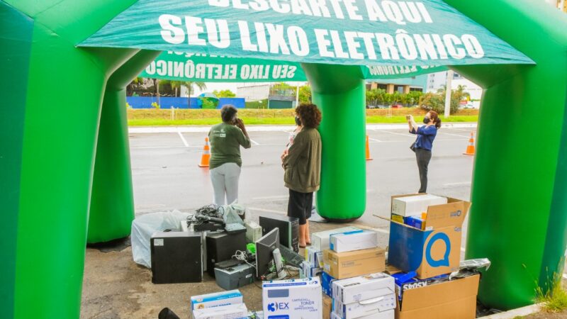 Preocupação da ONU, lixo eletrônico tem tratamento adequado no DF
