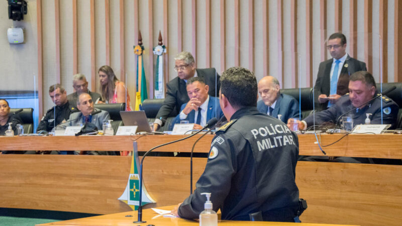 Câmara realiza sessão solene em comemoração ao aniversário de 213 anos da Polícia Militar do Distrito Federal