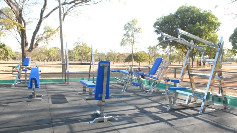 Parque da Cidade agora tem academia pública de graça
