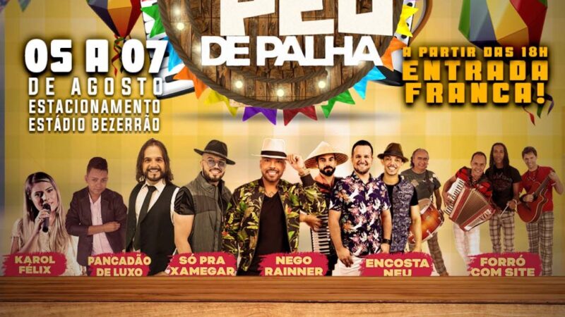 Arraiá Chapéu de Palha agita o Gama neste final de semana