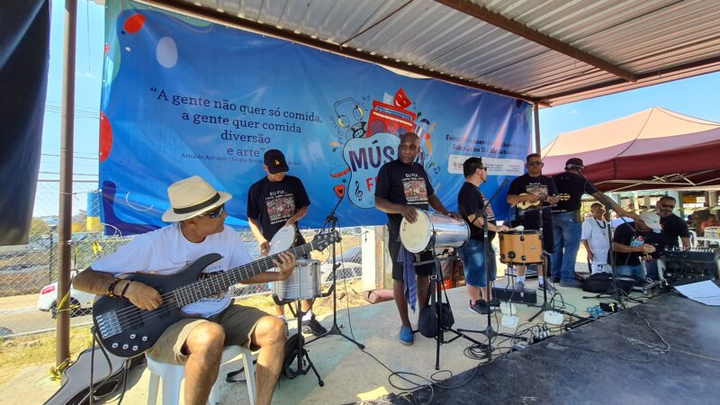 Projeto leva música de graça às feiras permanentes do DF