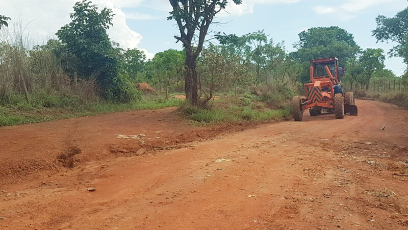 Reformadas vias no Núcleo Rural Córrego do Meio, em Planaltina