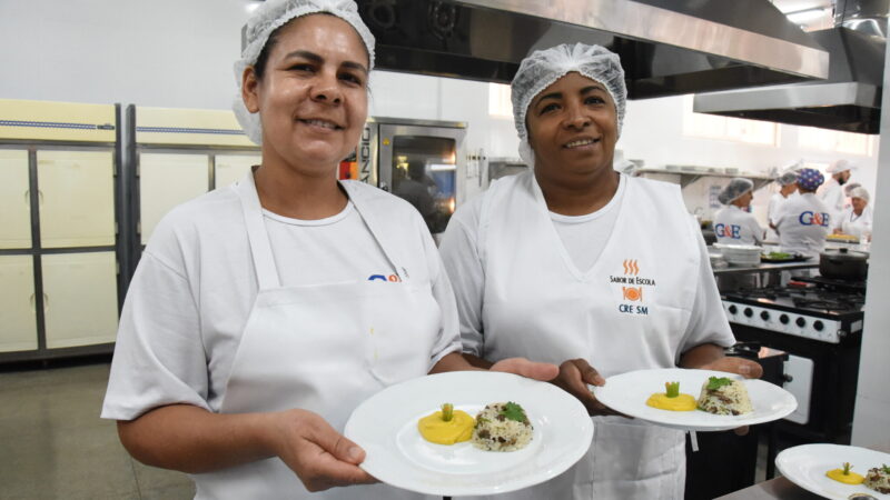 Receita de escola de Santa Maria vence Sabor de Escola