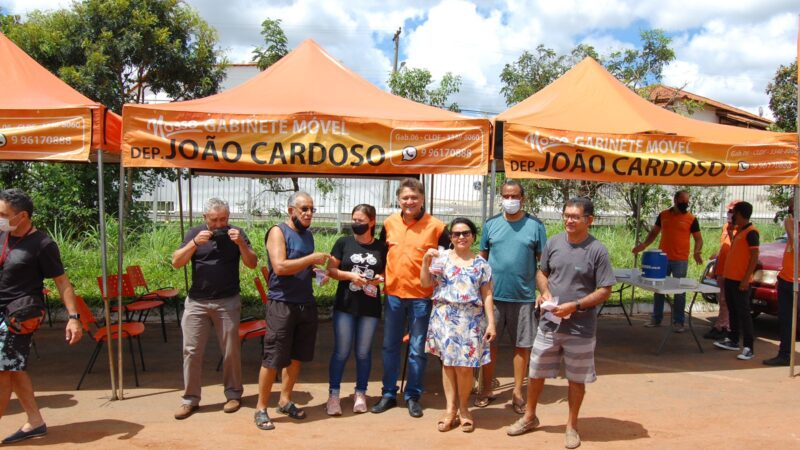 Gabinete Móvel de João Cardoso inspira outros distritais