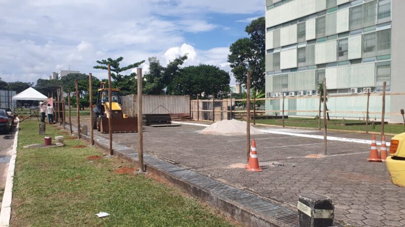 Começa obra para rotas acessíveis nas calçadas da Esplanada