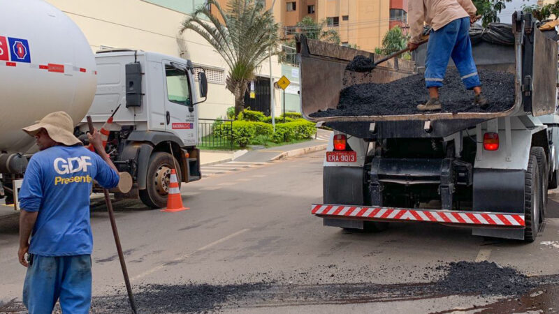 GDF Presente repara vias e parquinhos infantis em Águas Claras