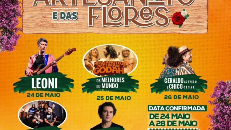 Geraldo Azevedo, Chico César e Frejat farão shows gratuitos no Eixo Cultural Ibero Americano