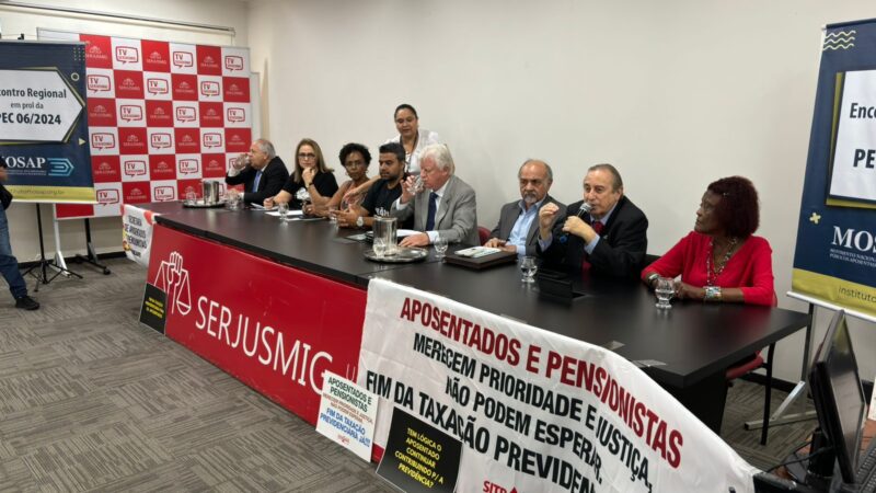 Movimento Nacional dos Servidores Públicos Aposentados e Pensionistas Promove Encontro Estadual em BH discussão da PEC 06/2024