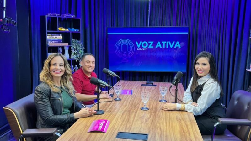 Estreia do Podcast Voz Ativa recebe Estela Marys