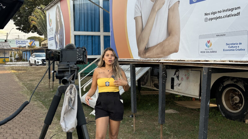 CriAtiva leva ao Guará cursos gratuitos de comunicação, marketing digital, fotografia e produção audiovisual