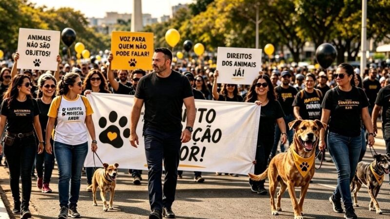 Luta animal ganha passeata em Brasília na próxima semana